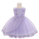 Baby Girl Lace Embroidered Formal Occasion Gowns childrensterritory