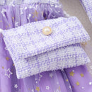 Girls' Elegant Long-Sleeved Winter Party Dresses