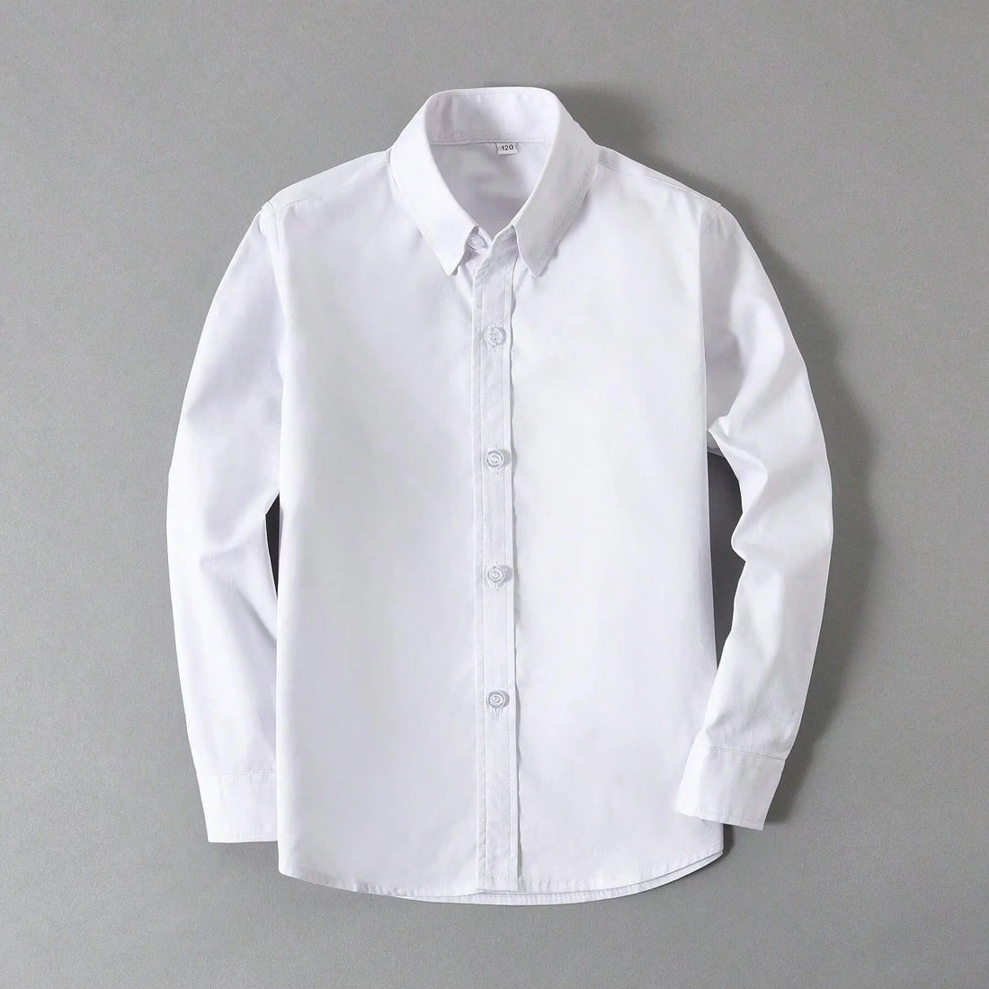 White Long Sleeve Unifrom Shirt for School Kids childrensterritory