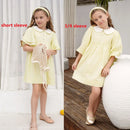 Collar Design Summer Casual Family Matching Outfits childrensterritory