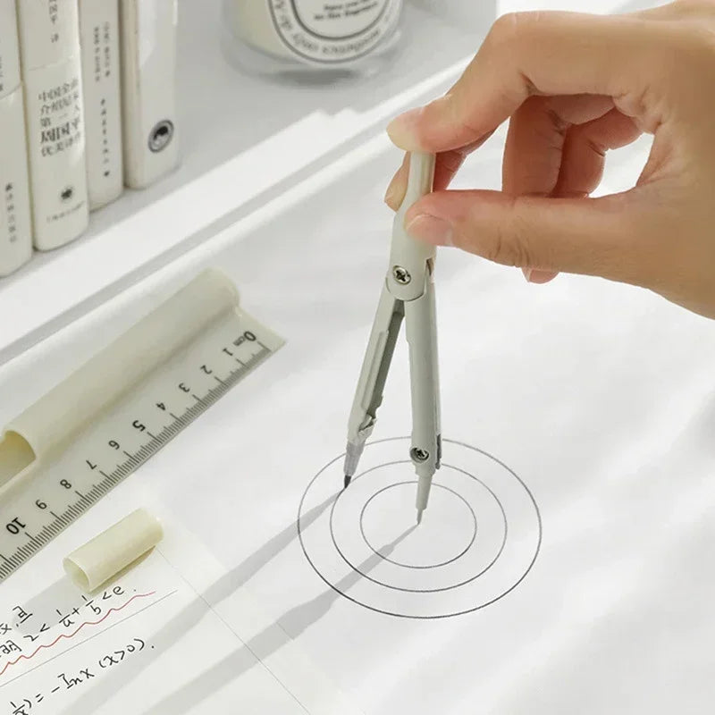 Multifunctional Drawing Compass with Ruler Pencil Set childrensterritory