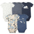 5PCS/Lot Baby Boys Girls Short Sleeve Printed Bodysuits childrensterritory