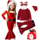 Girls' Long-Sleeved Christmas Party Dresses childrensterritory