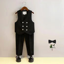 Kids Blazer Vest Pants Formal/Wedding Clothes Set