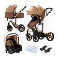 3 in 1 Lightweight and Foldable Baby Stroller