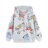 Little Girls Unicorns Design Cotton Hoodies for Autumn childrensterritory