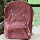 Ultra Soft Casual Backpack with Custom Name for Kids or Adults