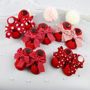 Bow Design Newborn Baby Girl Cotton Socks childrensterritory