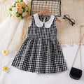 Kids Girls Floral Sleeveless Princess Outfit/Dress