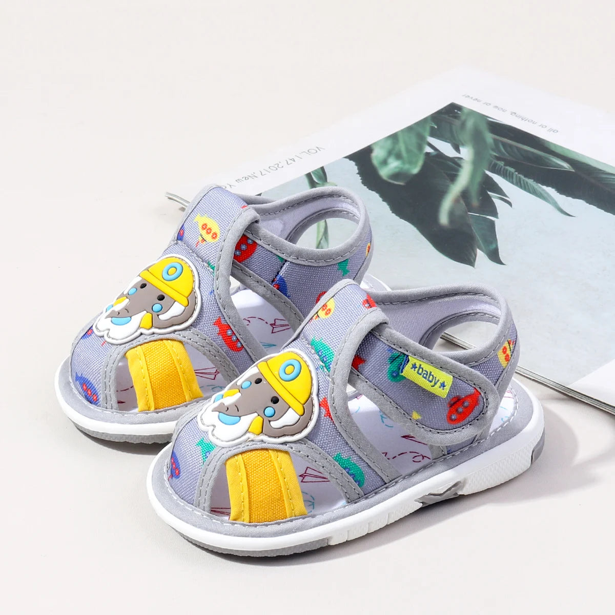 Soft Bottom Baby Beach Sandals for Girls Boys