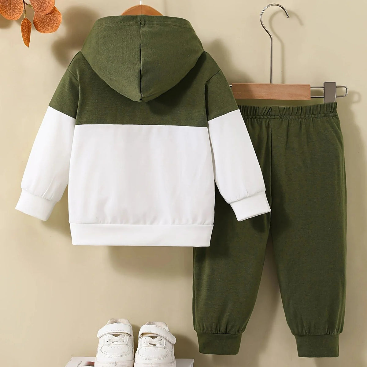 Kids Boys Blocking Hoodie with Pant Suit