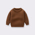 Baby/Kids Loose Round Neck Knitted Sweater Pullover childrensterritory