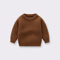 Baby/Kids Loose Round Neck Knitted Sweater Pullover childrensterritory