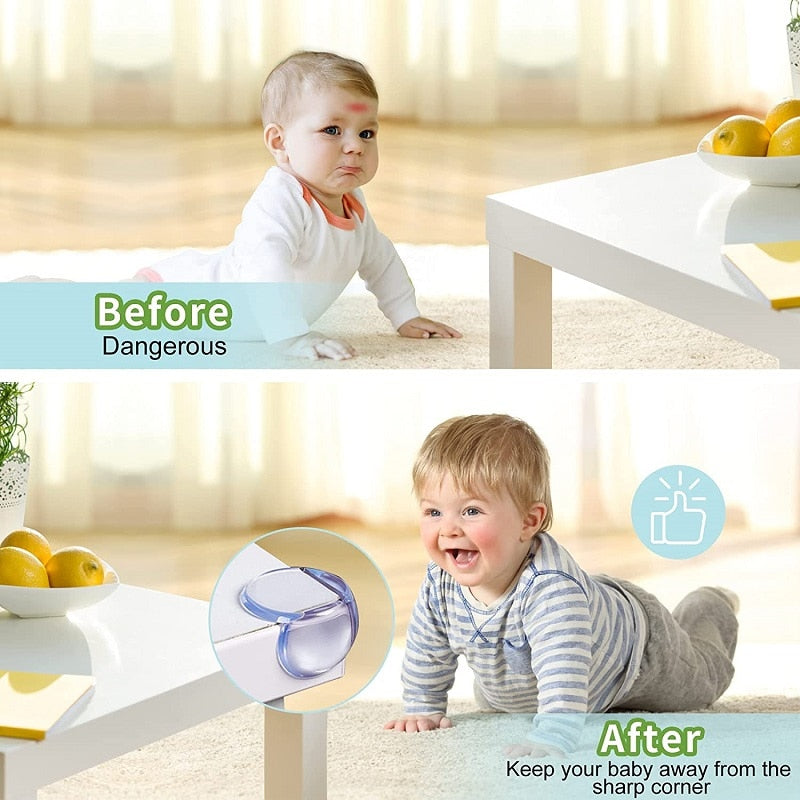 Self-Adhesive Silicone Furniture Corner for Baby: 5/10/20 Pieces childrensterritory