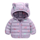 Baby Kids Cartoon Design Puffer Winter Jacket childrensterritory