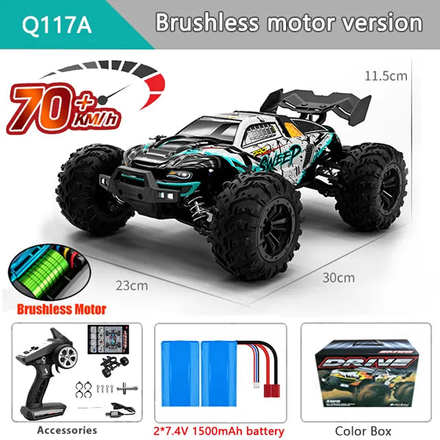 Off-Road Drift Simulation 4WD Rc Cars with LED childrensterritory