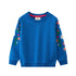 Kids Girls Cartoon Applique Warm Sweatshirts childrensterritory
