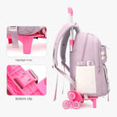 Kids’ Stylish Multicolor Travel Trolley Bag childrensterritory