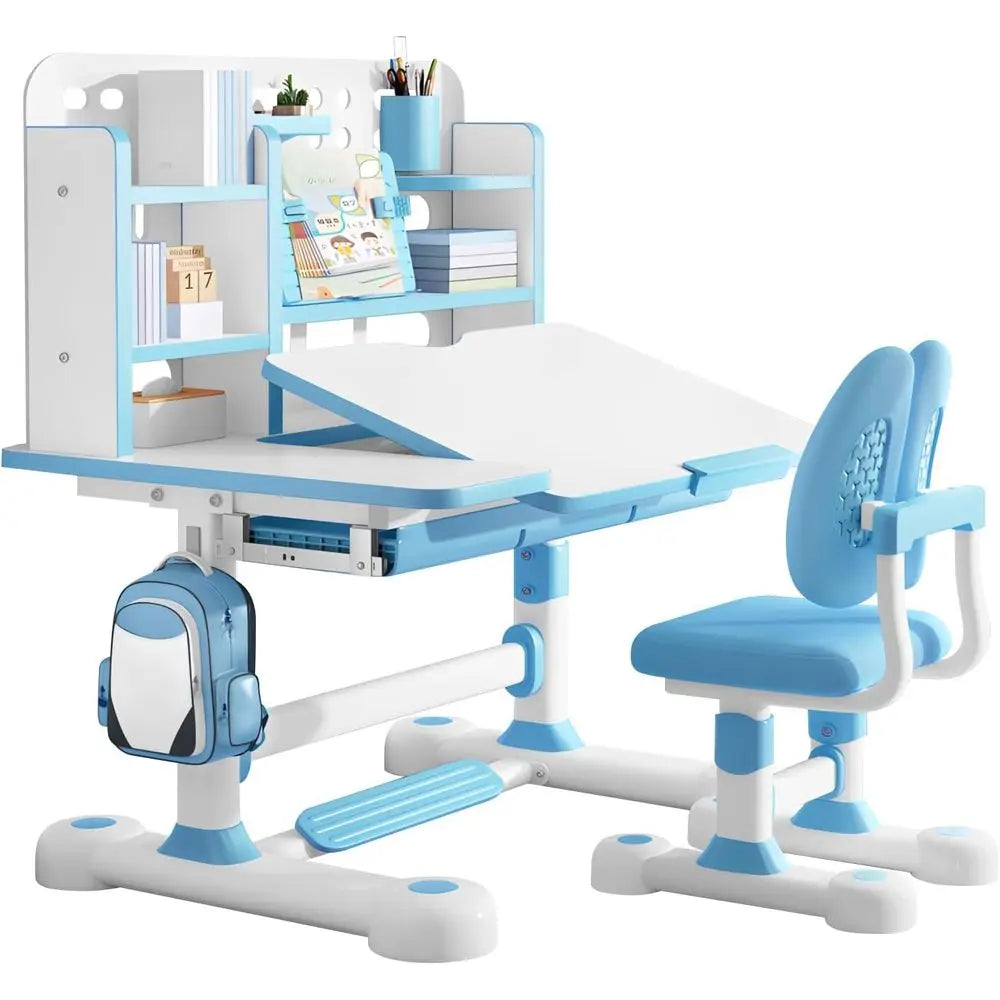 Multi-Functional Student Table and Chair Set