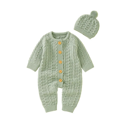 Baby Kids Long Sleeves Soft Winter Bodysuits childrensterritory