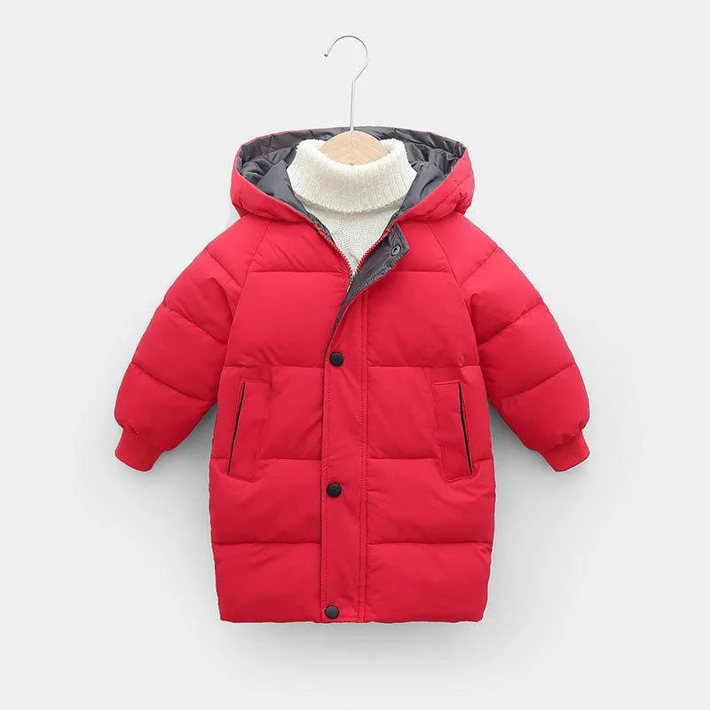 Kids Boys Girls Thick Warm Down Padded Jacket