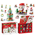 Christmas Advent Calendar Building Blocks Set for Kids childrensterritory