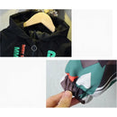 Kids Camouflage Printed Zipper Hooded Thin Jackets childrensterritory