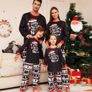 Letter Print Cute Family Matching Cotton Christmas Pajamas childrensterritory