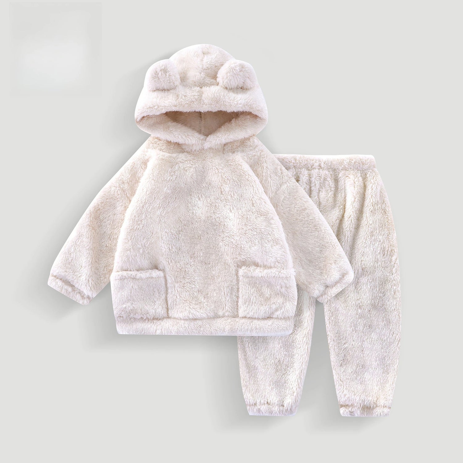 Girls’ Long-Sleeved Winter Casual Clothing Set