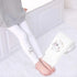 Solid Color Cute Cartoon Design Little Girls Casual Leggings childrensterritory