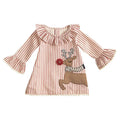 Girls' Full-Sleeve Printed Dresses For Summer childrensterritory