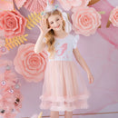 Kids Girl Mermaid Sequins Tutu Birthday Party Dresses childrensterritory