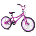 Durable 20-inch Kids Girl's Freestyle Bike with A Drop Bar childrensterritory