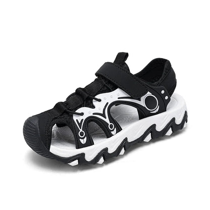 Closed-Toe Aquatic Sport Sandals for Kids Boys Girls