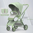 Four-wheeled High-view Portable Baby Stroller childrensterritory
