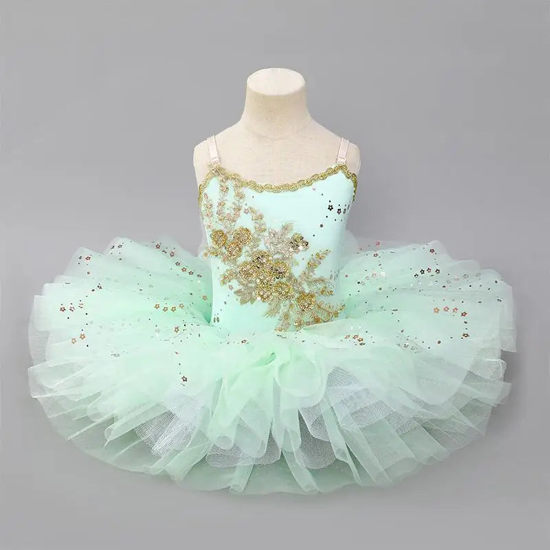 Swan Lake Tutu Ballet Performance Dresses for Girls childrensterritory