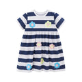 Kids Girls' Casual Print Cotton Dresses for Summer childrensterritory