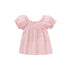 Little Girls Puff Sleeve, Printed Cotton Top childrensterritory