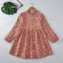 Kids Girls Long Sleeve Floral Party Dresses childrensterritory