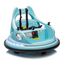 12V RC Ride on Bumper Car with LED Lights, Bluetooth childrensterritory