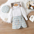 Girls’ Long Puff-Sleeve Elegant Party Dresses childrensterritory