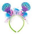 Mermaid Tail Party Headband Photo Props for Girls childrensterritory