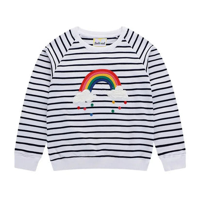 Kids Boys Stars Print Warm Winter Sweatshirts