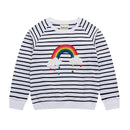 Kids Boys Stars Print Warm Winter Sweatshirts
