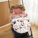 Printed Warm Thick Baby Carriage Sack childrensterritory