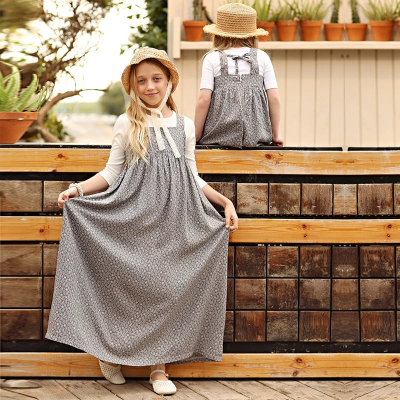 Kids Girls Floral Family Matching Summer Clothing Set