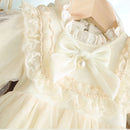 Baby Girl Fluffy Tutu Lace Design Baptism Party Dresses childrensterritory