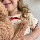 Girls' Short Sleeve Lace Design Summer Clothing Set childrensterritory