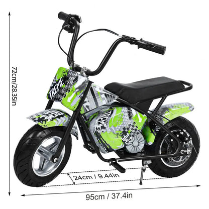 250W Off-Road Kids Electric Dirt Bike for Kids with 13.67MPH Speed childrensterritory