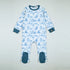 Baby and Kids Printed French Toile Cozy Pajamas and Footies childrensterritory